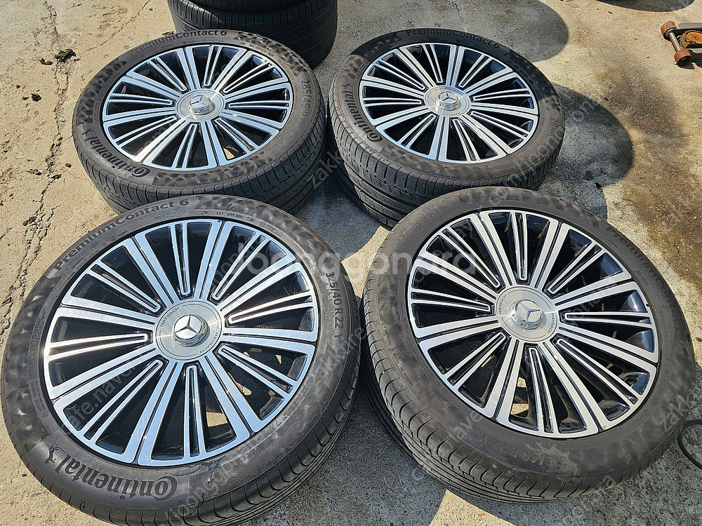 벤츠 GLS600 마이바흐 순정 22인치 중고휠타이어--9