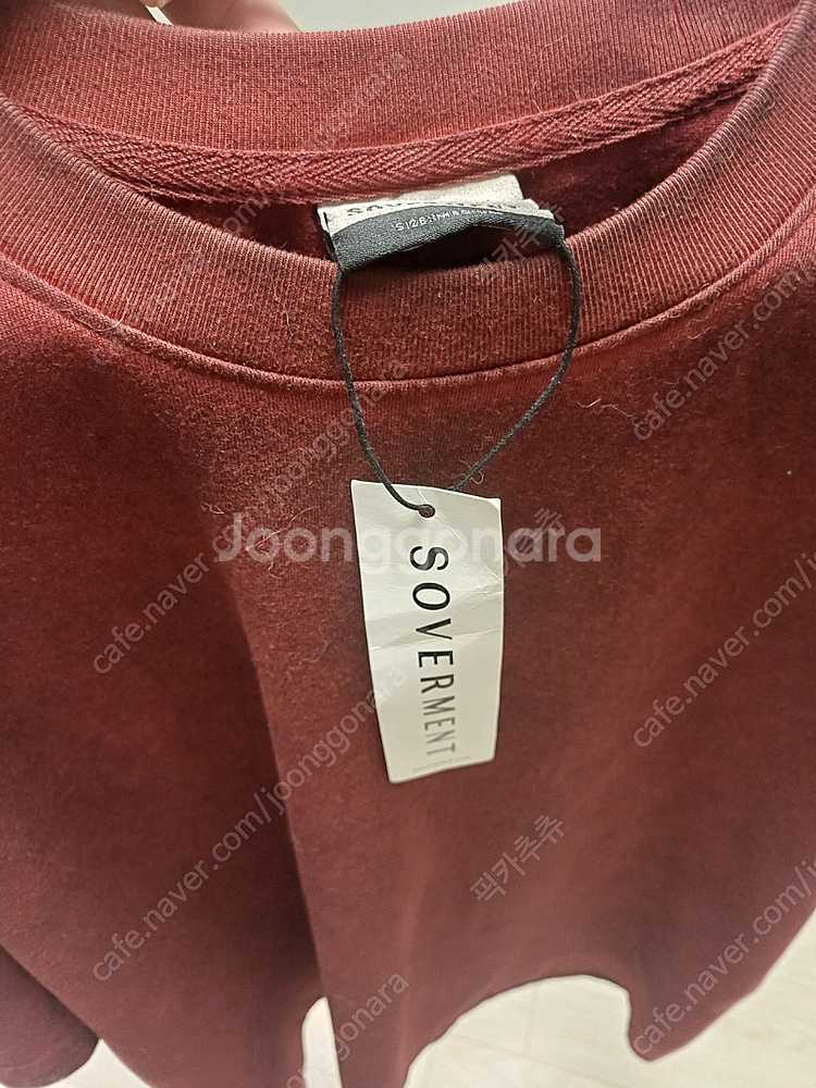 소버먼트 460G 다트 헤비 머드 다잉 피그먼트 티셔츠...--2