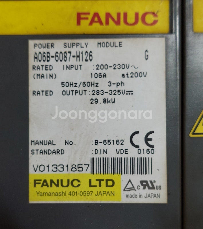 화낙 FANUC A06B-6087-H126, 06B-6...--3