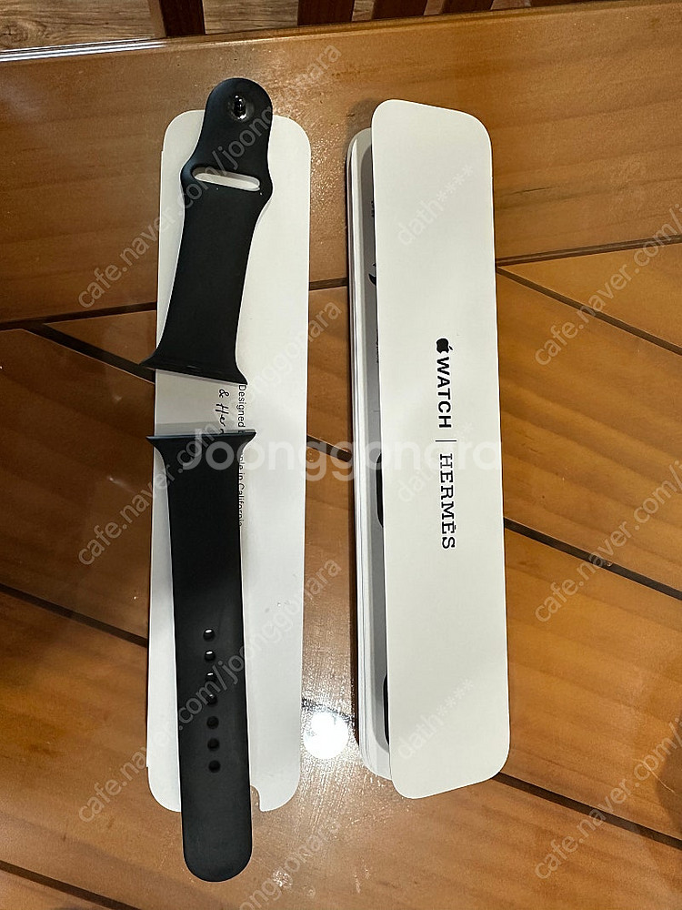 애플워치 에르메스 스포츠밴드 누아르 44-45mm--0
