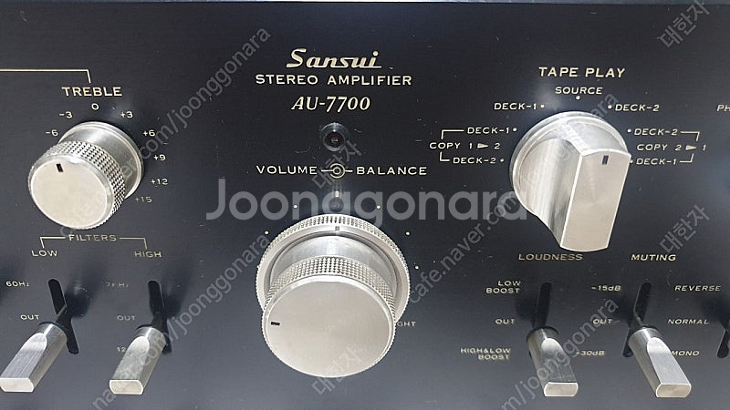 Sansui 산수이 AU-7700 인티앰프--0