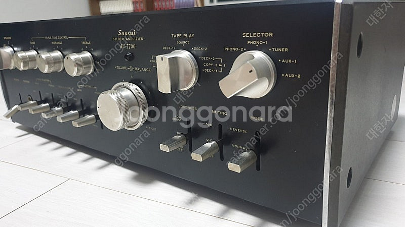 Sansui 산수이 AU-7700 인티앰프--1