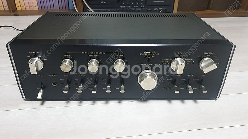 Sansui 산수이 AU-7700 인티앰프--3