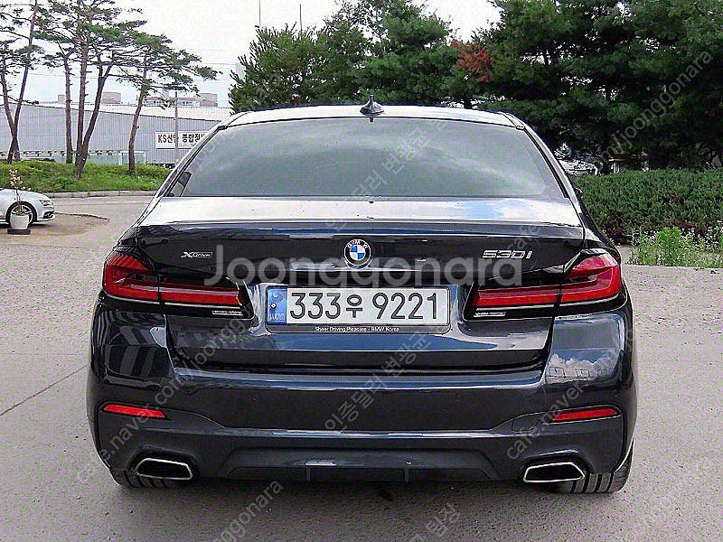 BMW 5시리즈 수입중고차시세 회색 2021년식 530...--5