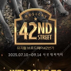 뮤지컬 42번가 7월 10일 VIP 2연석 팝니다.