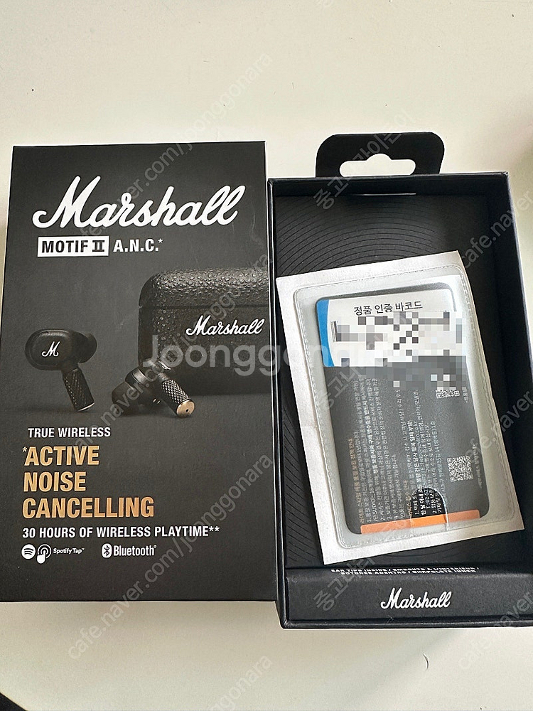 Marshall 마샬 모티프 II A.N.C 판매합니다--4