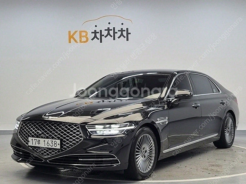 제네시스 G90 중고차 가격 제네시스 중고 검정색 20...--0
