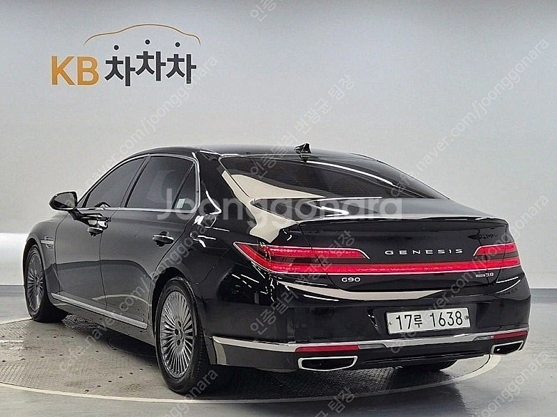 제네시스 G90 중고차 가격 제네시스 중고 검정색 20...--3