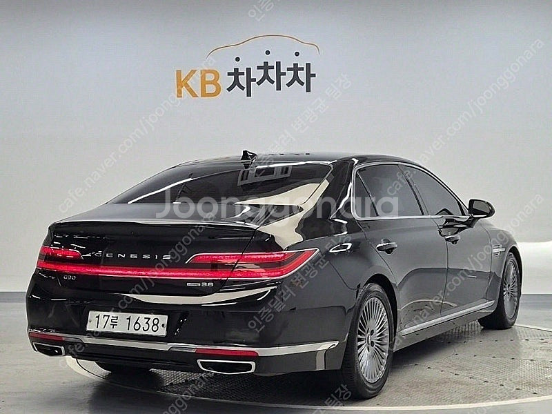 제네시스 G90 중고차 가격 제네시스 중고 검정색 20...--4