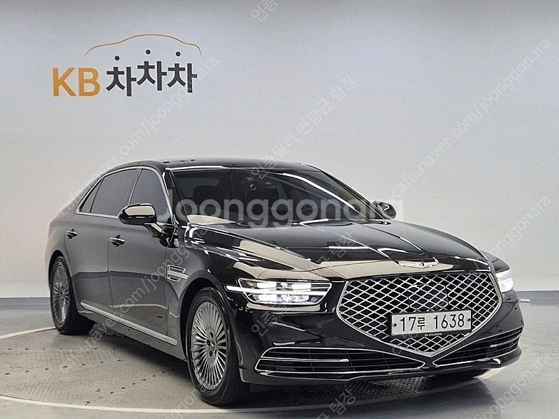 제네시스 G90 중고차 가격 제네시스 중고 검정색 20...--5