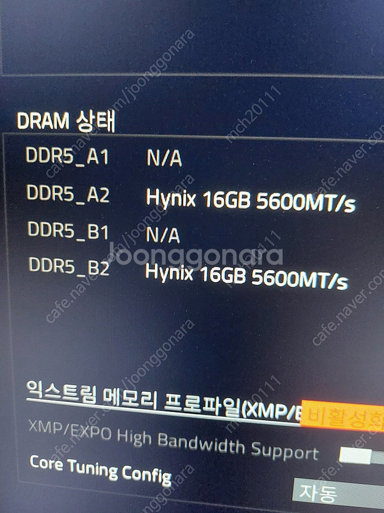 하이닉스 A다이 언락 DDR5 5600 16GB 2개 ...--2