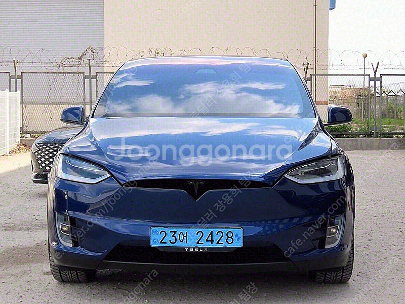 테슬라 중고차 모델X 흰색 2019년식 75D 중고자동...--0