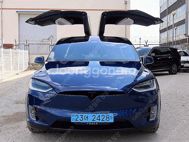 테슬라 중고차 모델X 흰색 2019년식 75D 중고자동...--6