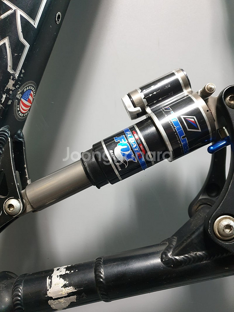 트렉 본트레거 풀샥 MTB 산악 자전거+폭스 리어샥--3