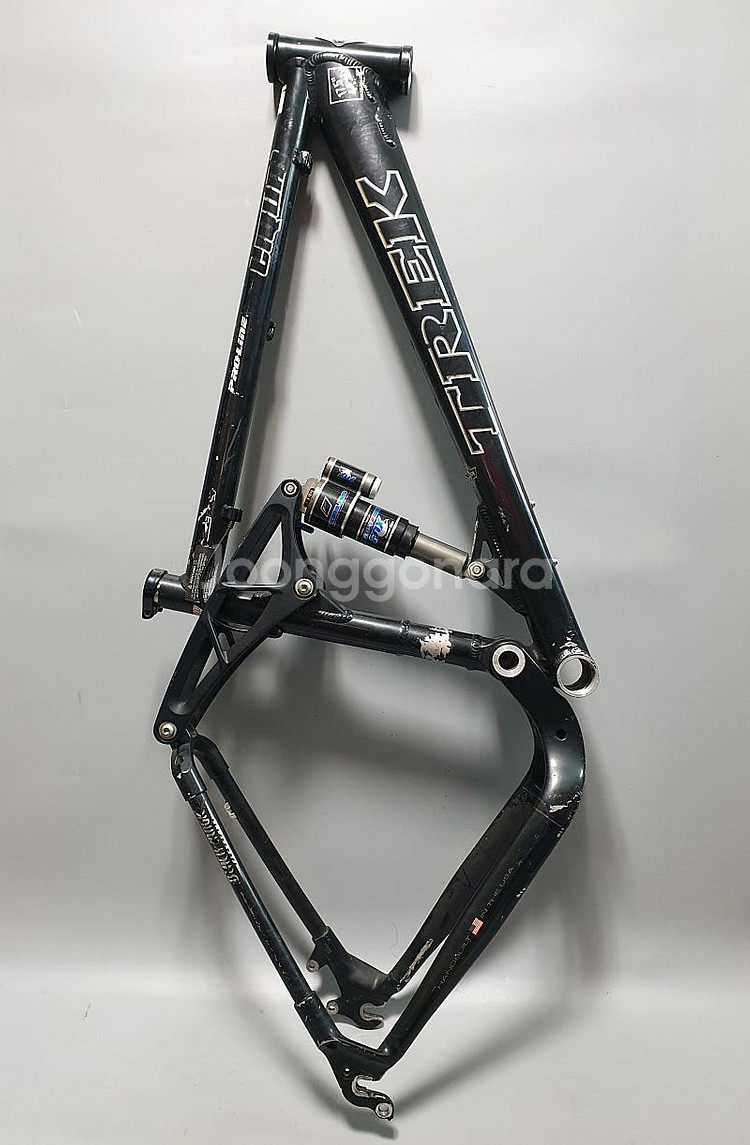 트렉 본트레거 풀샥 MTB 산악 자전거+폭스 리어샥--6