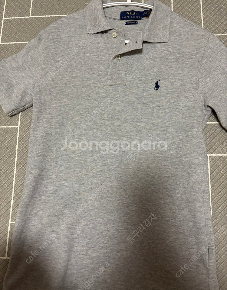 폴로 보이즈 반팔 카라티 m--0