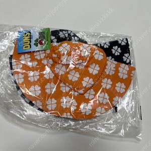 던스 주황 클로버 썬햇 s사이즈