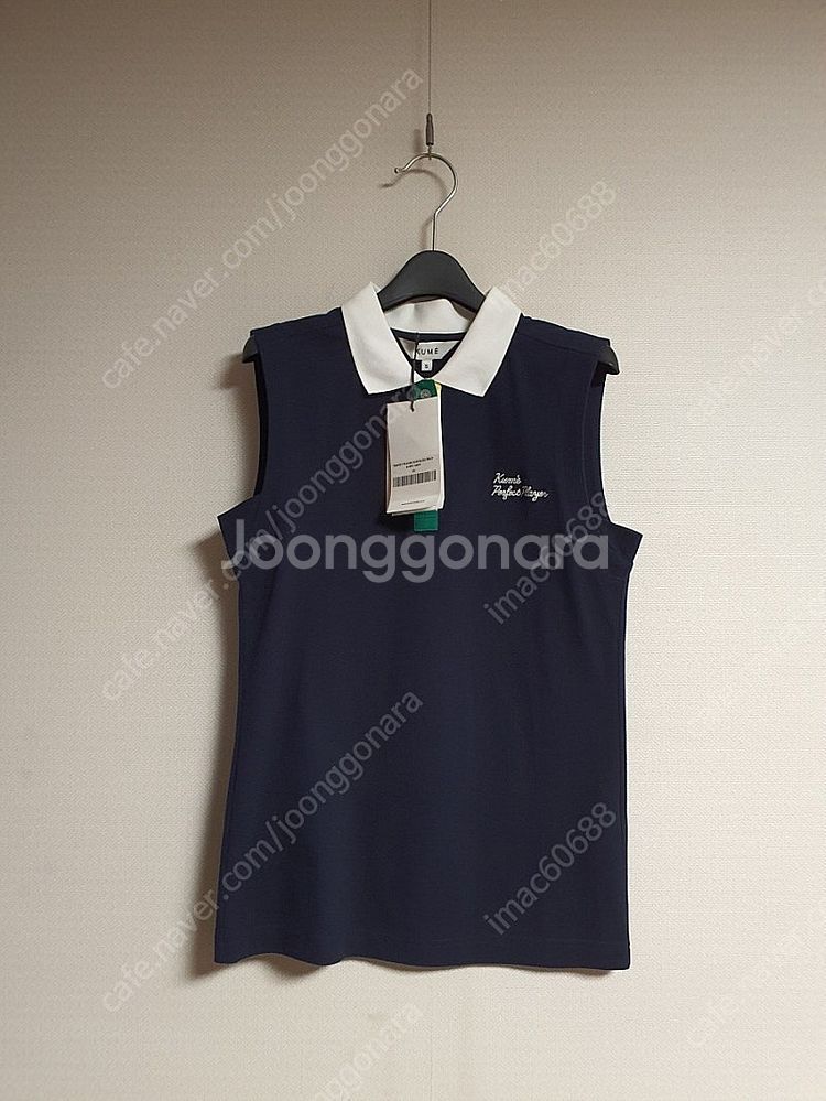 KUME 쿠메 슬리브리스 PK 티셔츠 S사이즈 새상품 ...--2