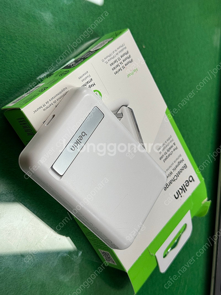 벨킨 5000mAh 멕세이프 보조배터리--0