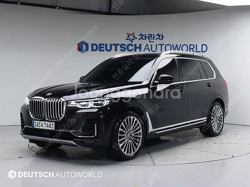 BMW X7 중고 BMW X7 중고차 검정색 2021년...--0