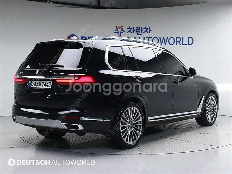 BMW X7 중고 BMW X7 중고차 검정색 2021년...--3
