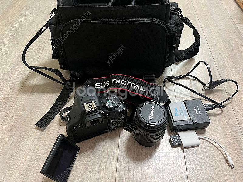 캐논 DSLR 600D + 1855 번들렌즈--1