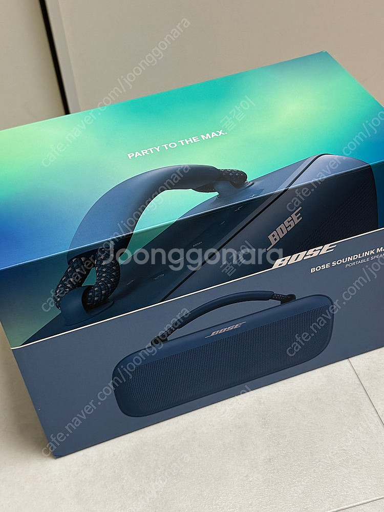 Bose SoundLink Max 스피커 새상품 팝니다--0