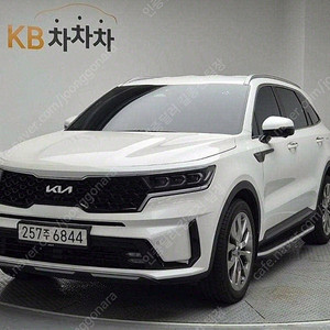 기아 더 뉴 쏘렌토 4세대 중고차 중고자동차 흰색 2022년식 63,500km 디젤 2.2 2WD 노블레스 전국최대규모