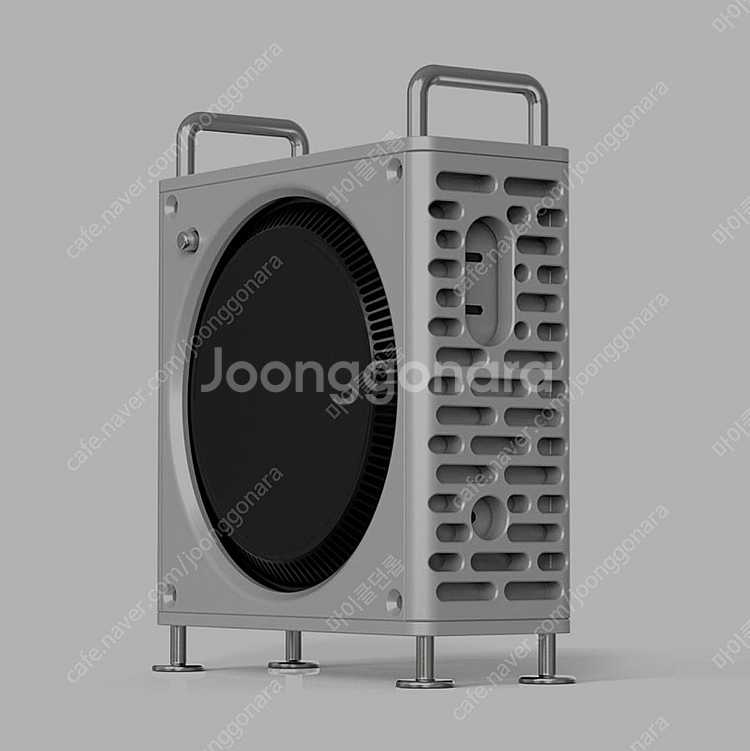 M4 맥미니 알루미늄 CNC 스탠딩 케이스 판매해요.--0