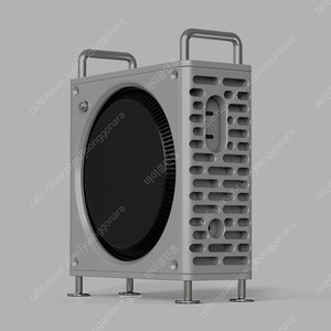 M4 맥미니 알루미늄 CNC 스탠딩 케이스 판매해요.