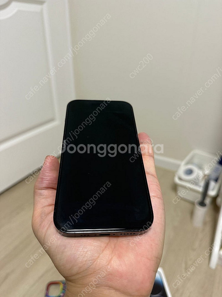 아이폰14프로 블랙 128gb 배터리89%--4