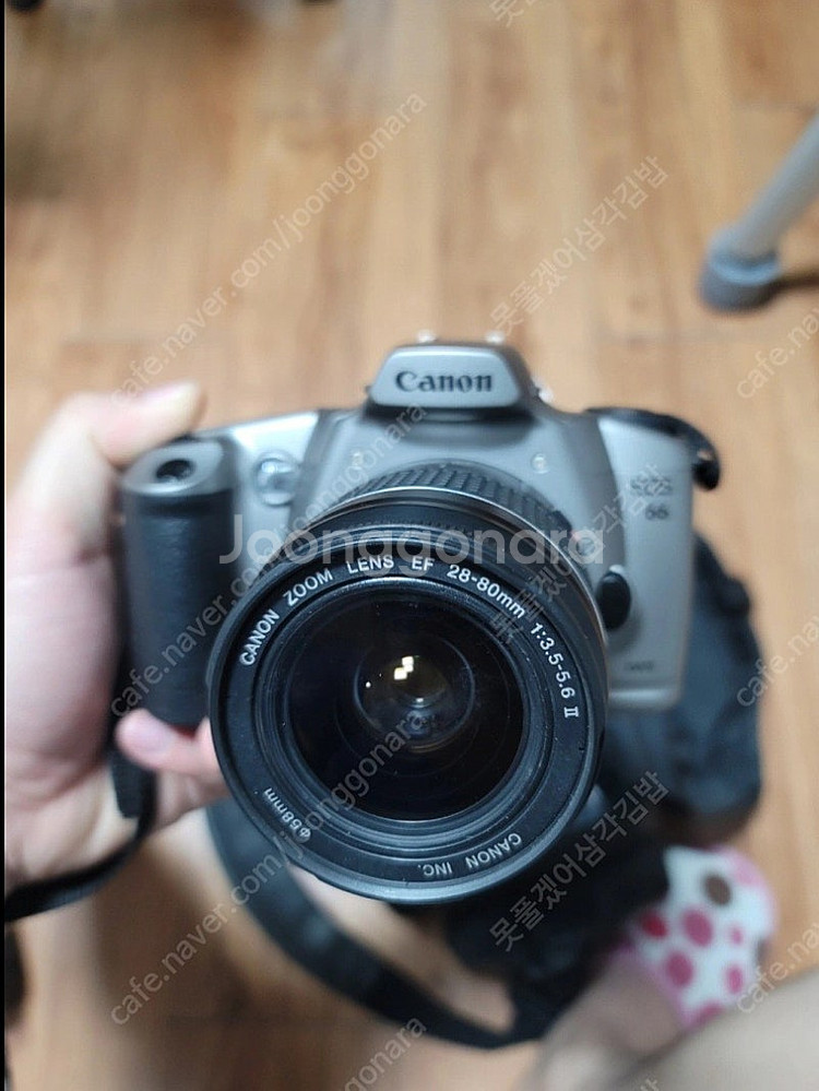 *캐논감성필카 세트* 필름카메라 EOS 66 + 플래시...--0