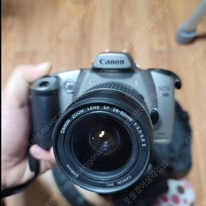 *캐논감성필카 세트* 필름카메라 EOS 66 + 플래시 320 EX + 줌 렌즈 EF 75-300 + 가방
