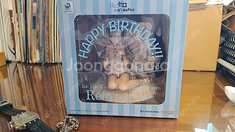 굿스마일 카도카와 리제로 렘 생일축하케이크ver 1/7...--0