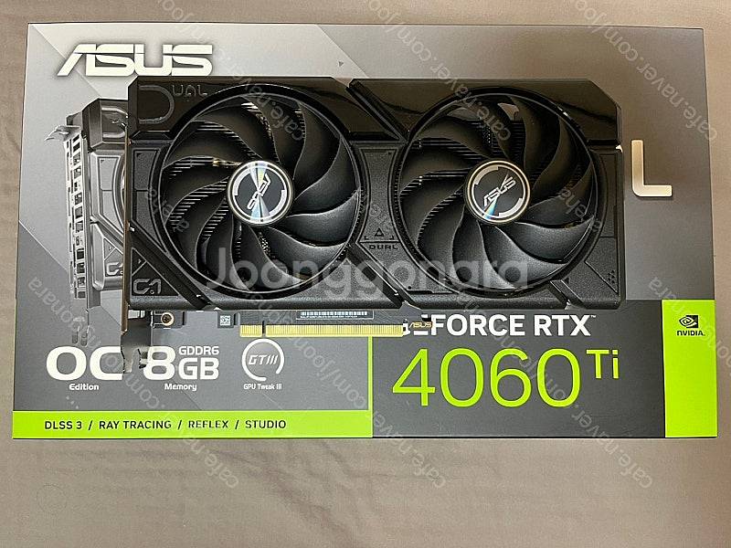 아수스 4060Ti Dual EVO 8GB--0