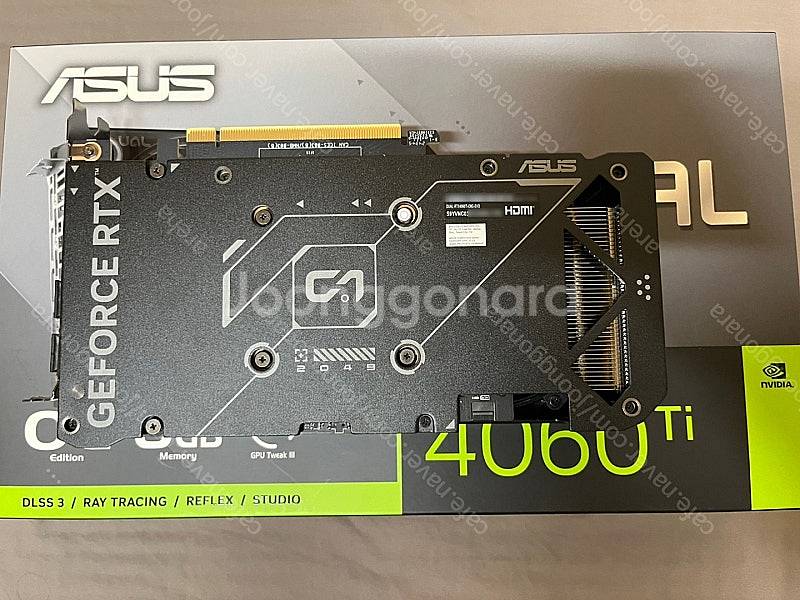 아수스 4060Ti Dual EVO 8GB--1