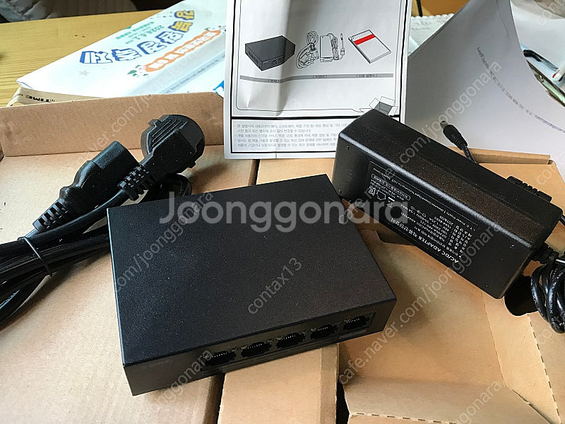 Iptime poe 스위칭 허브 판매합니다--3