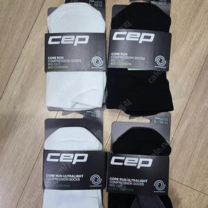 (새상품) CEP 코어 런 미드컷 삭스 2켤레 팝니다