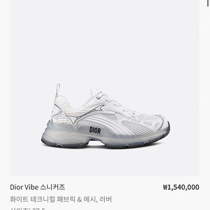 디올 바이브 스니커즈