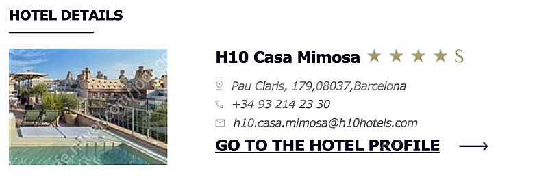 H10 Casa Mimosa(카사미모사) - 바르셀로나...--0