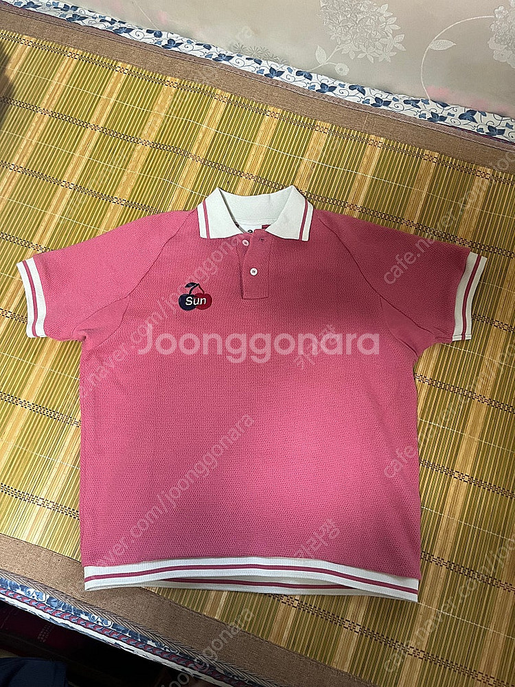 선데이후르츠마켓 피케 반팔 셔츠--0