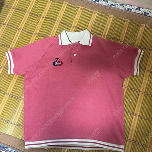 선데이후르츠마켓 피케 반팔 셔츠