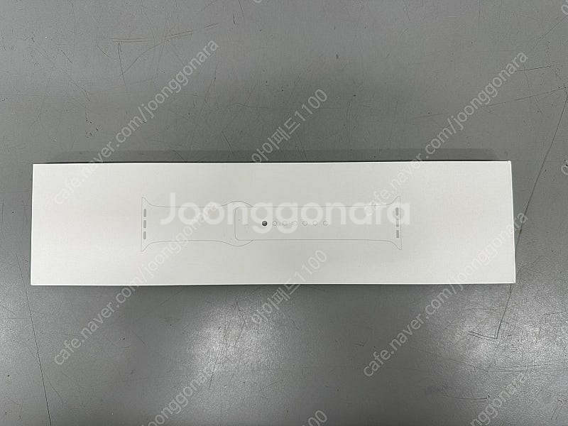 애플워치 정품 스포츠밴드 스트랩 화이트 40/41mm--1