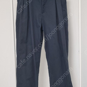25SS 와코마리아 DOUBLE PLEATED CHINO TROUSERS 네이비 XL 한번 입은 제품 판매합니다.