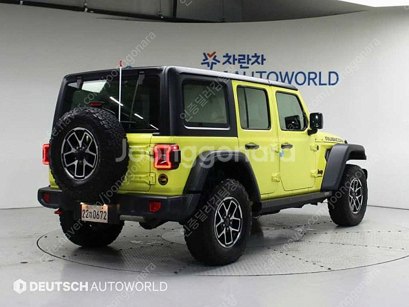 지프 랭글러 (JL) 20 루비콘 4도어 중고 저렴하게...--1
