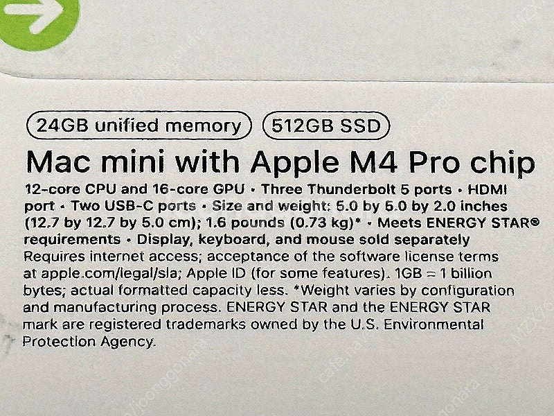 맥미니 M4 Pro 신품급 판매합니다.--2