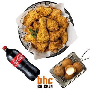 bhc 뿌링클 콜라 치즈볼