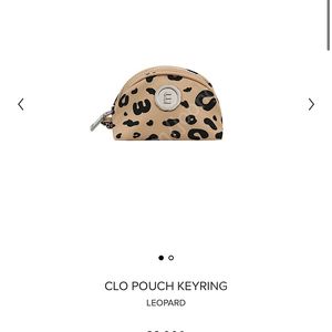 미닛뮤트 클로파우치 키링 레오파드 택포