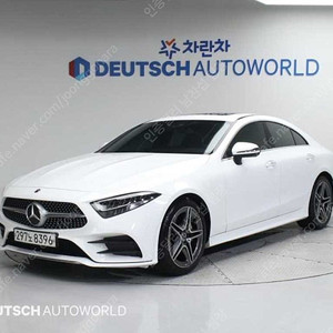 벤츠 인증중고 CLS클래스 중고차 흰색 2020년식 68,364km CLS 300d AMG Line 중고자동차