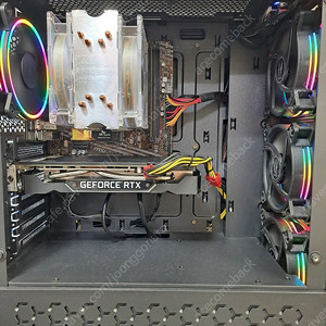 가성비 만렙 컴퓨터 (라이젠 3700X, RTX2060 SUPER, SSD 500G) 깨끗한 본체